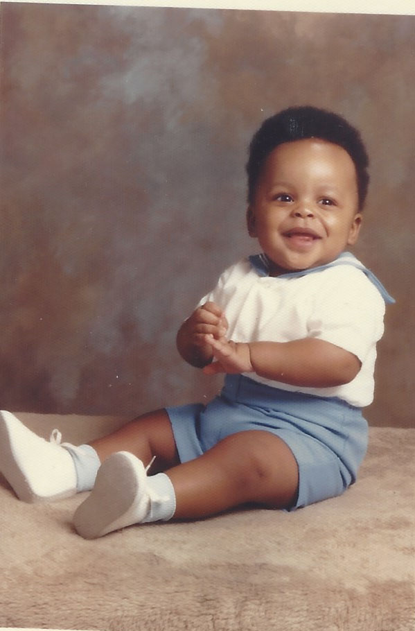 Everett as a baby.